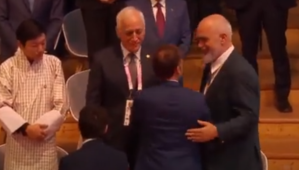 Rama merr pjesë në ceremoninë hapëse të Lojërave Olimpike në Paris