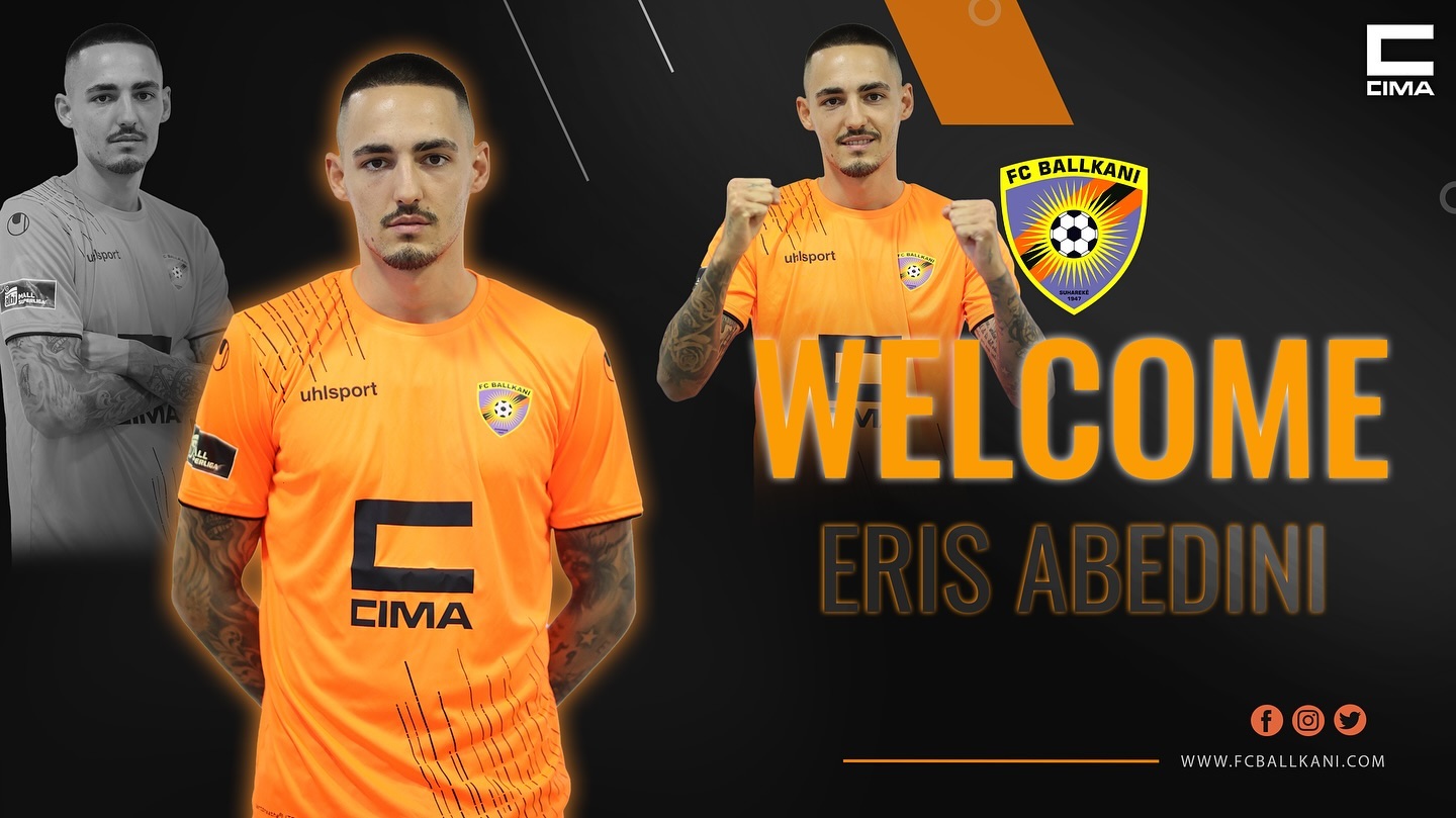 Ballkani e zyrtarizon Eris Abedinin