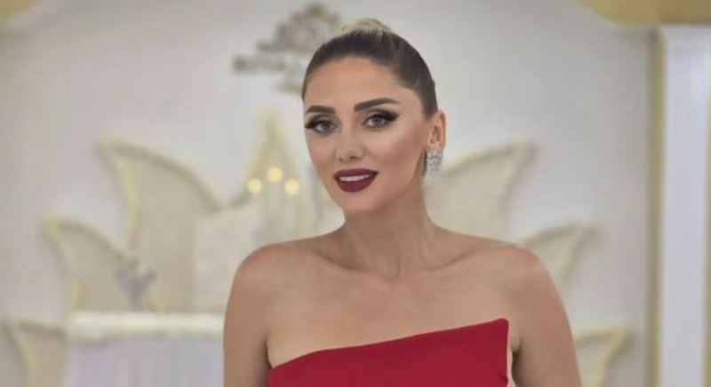 Gresa Behluli shfaqet me fustan të kuq nga një dasmë në Gostivar