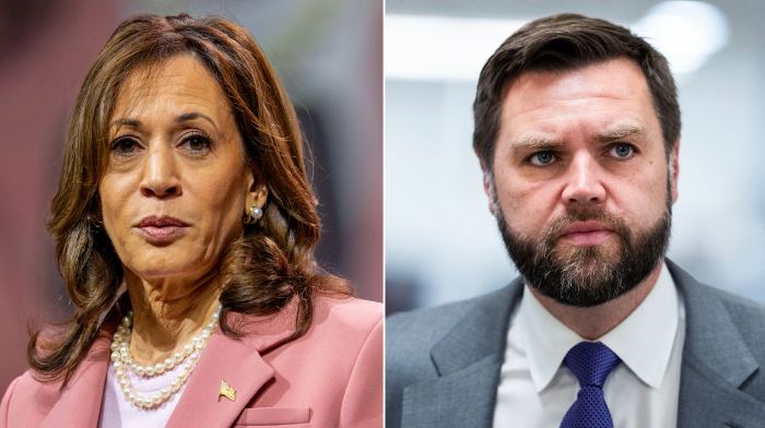 Kamala Harris dhe JD Vance. Foto: AP/Getty Images