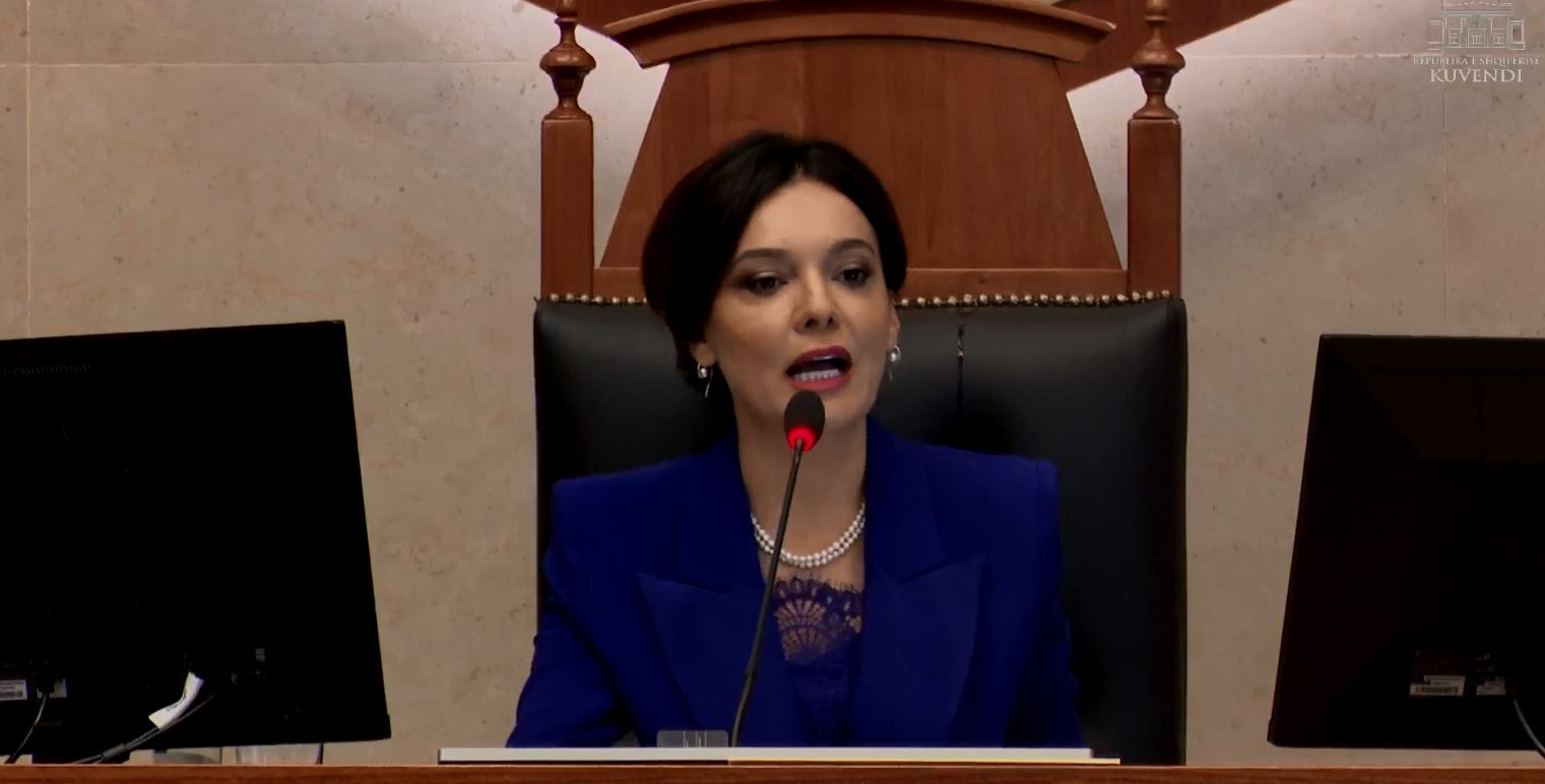 Kryetarja e re e Kuvendit te Shqiperise, Elisa Spiropali