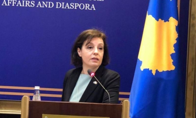Ministrja e Punëve të Jashtme dhe Diasporës së Kosovës, Donika Gërvalla