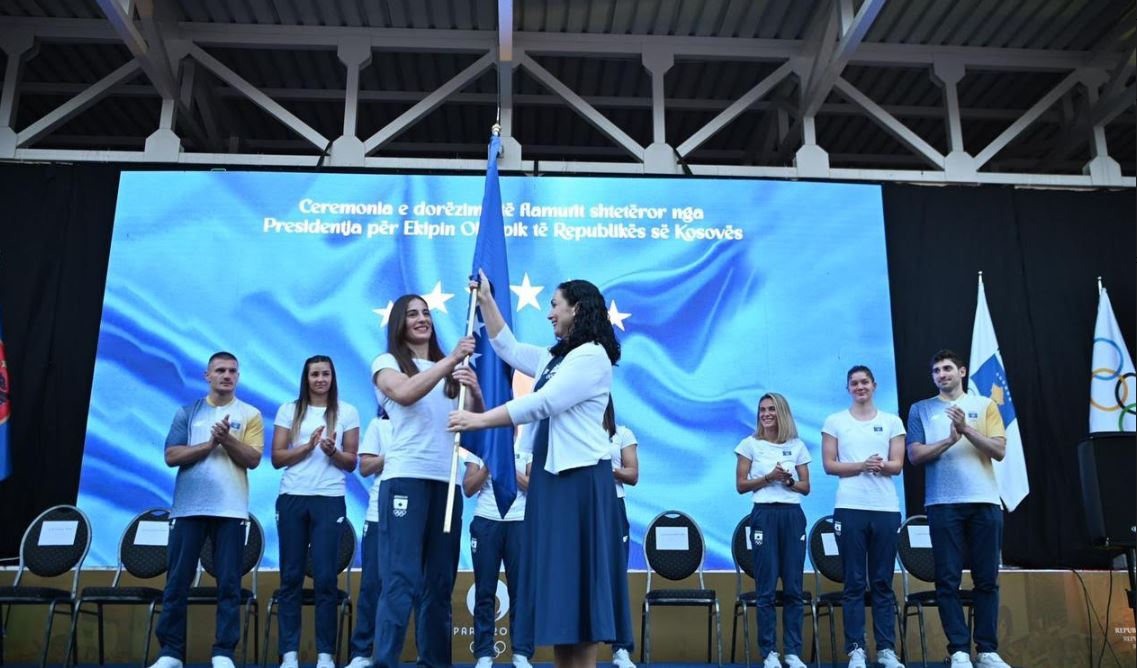 Presidentja Osmani krahas liderëve botërorë në Lojërat Olimpike Paris 2024