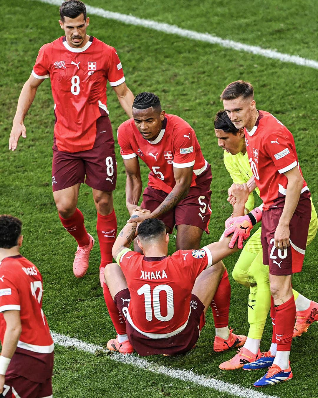 Xhaka: Luajta i lënduar – s’mund të bëja pasime të gjata e as të shutoja