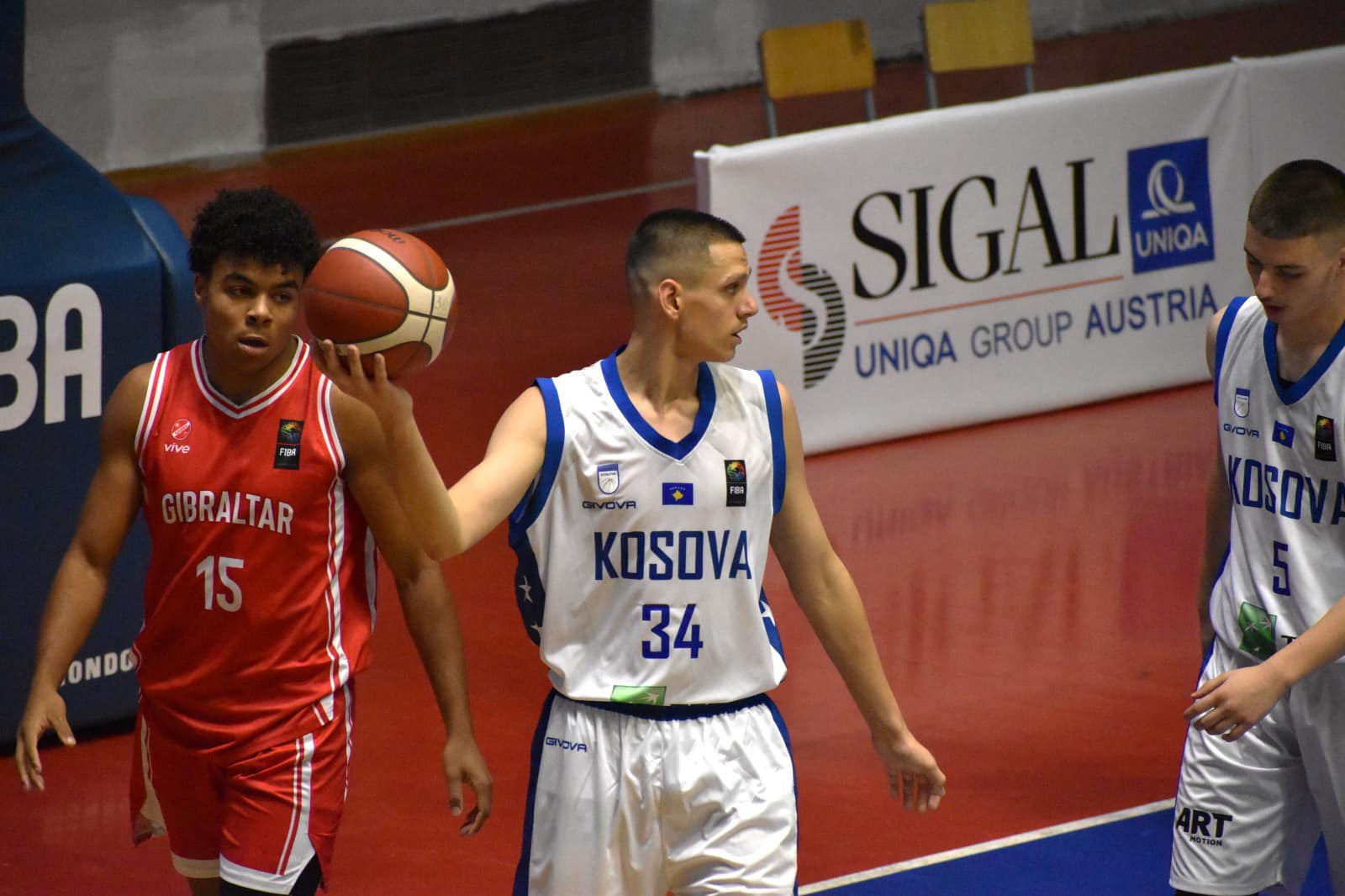 Eurobasket U16: Vogëlushët e Kosovës demotivojnë Gjibraltarin, ankohen mediat e tyre