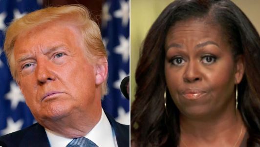 Michelle Obama e 'nënçmon' ish-presidentin Trump