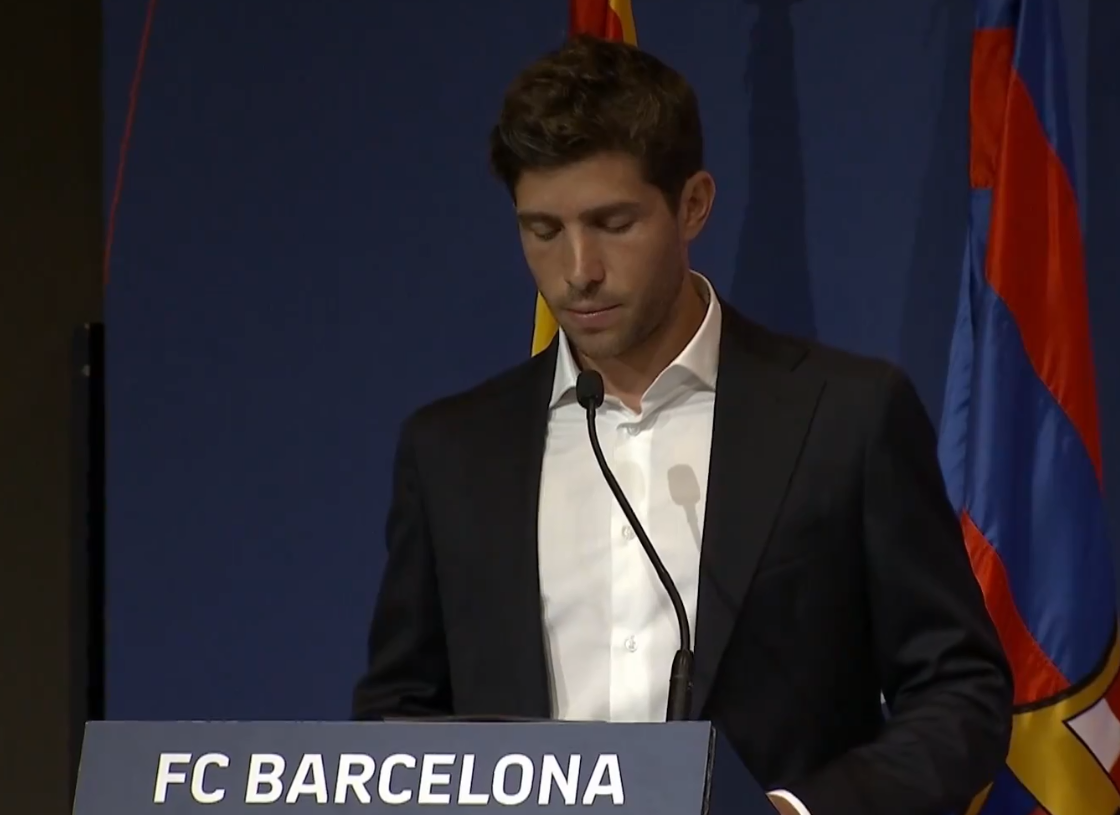 Kapiteni lë anijen, Sergi Roberto i thotë lamtumirë Barcelonës