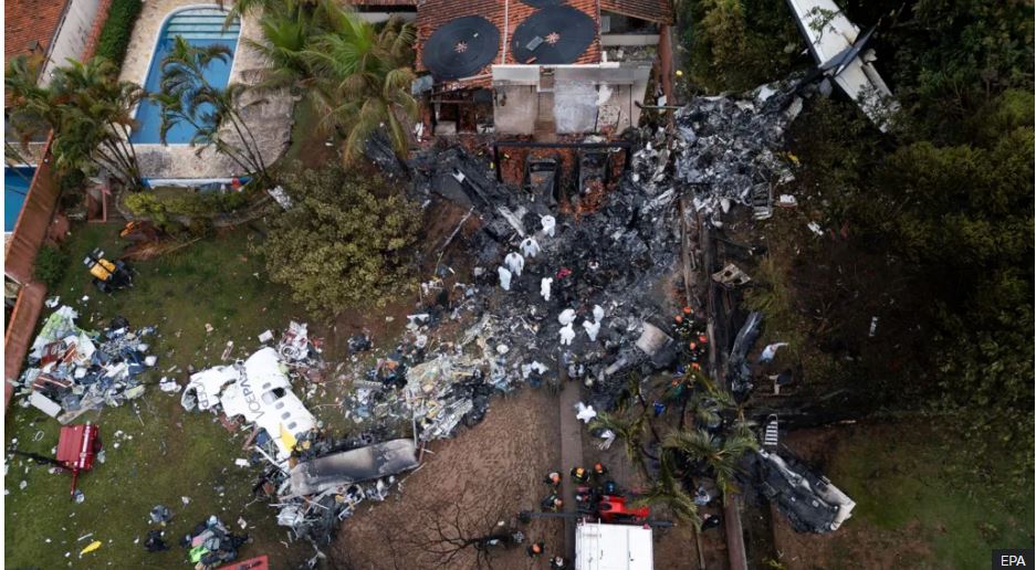 Gjenden trupat e 62 të vdekurve pas rrëzimit të avionit në Brazil