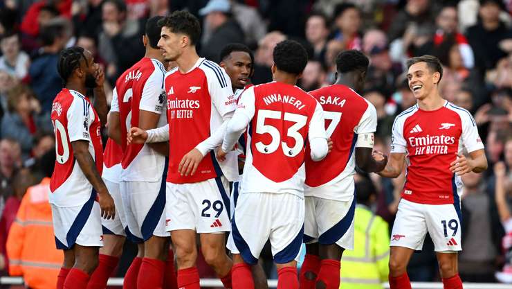 Arsenali e fiton dramën në “Emiratës”, Trossard e Havertz shënojnë krejt në fund