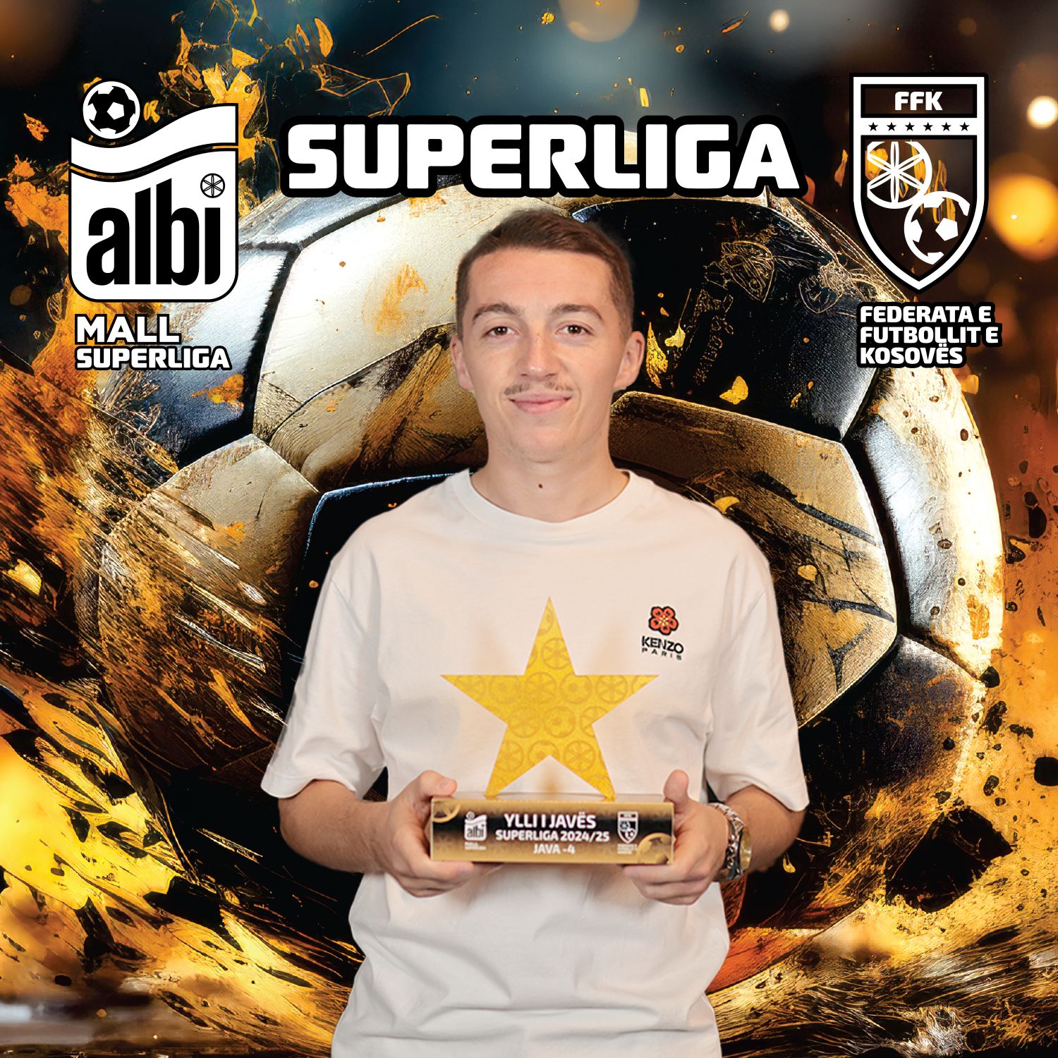 Almir Ajzeraj zgjedhet "Ylli i Javës" në Superligë