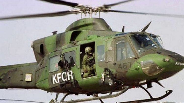 Foto arkiv e helikopterit të KFOR-it