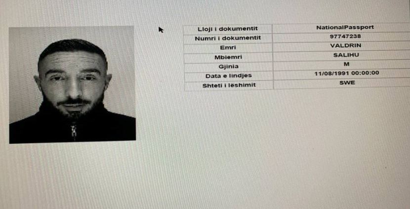 Valdrin Salihu, i dyshuari për vrasjen në Mitrovicë ende në arrati