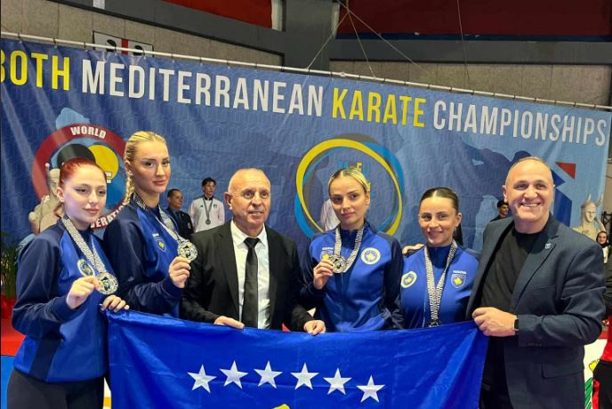 Kampionati Mesdhetar në Itali, Kosova i fiton pesë medalje në ditën e dytë me seniorët e karatesë
