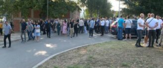 Protesta ne Mitrovice te Veriut