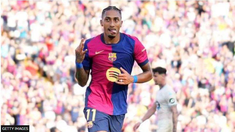 Raphinha shënon hat-trick pasi Barça siguron një fitore të madhe