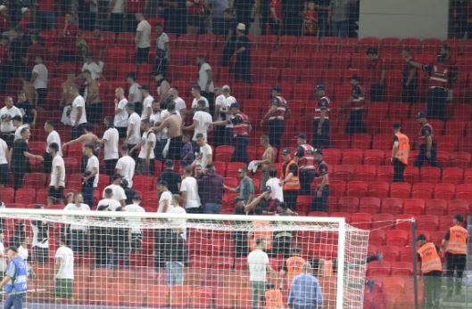Incident mes tifozëve shqiptarë dhe atyre gjeorgjianë