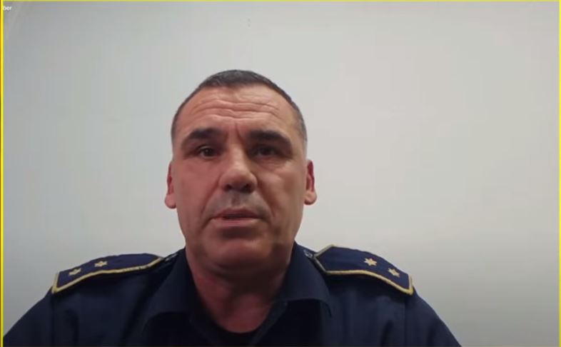 Veton Elshani, zëvendësdrejtori i Drejtorisë Rajonalë të Policisë së Kosovës në Mitrovicë të Veriut