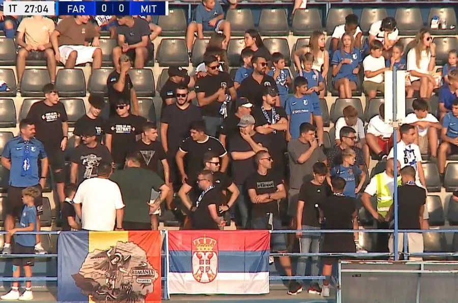 Flamuri serb në ndeshjen Farul-Mitrovica, reagon FFK-ja