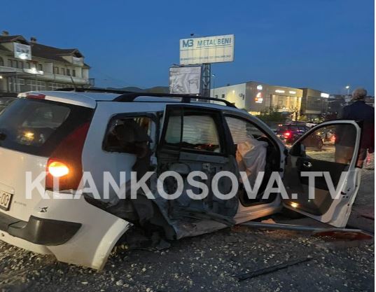 Aksident i rëndë në Hajvali të Prishtinës