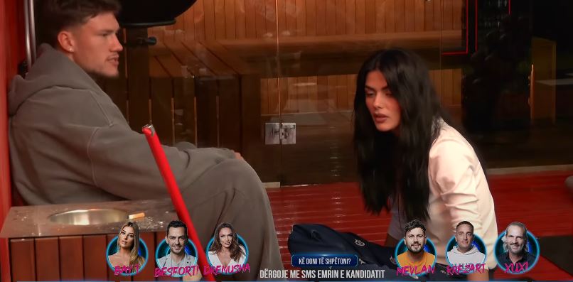 Diana në rolin e "msitit", i flet fjalë të mira Drilonit për Bay T