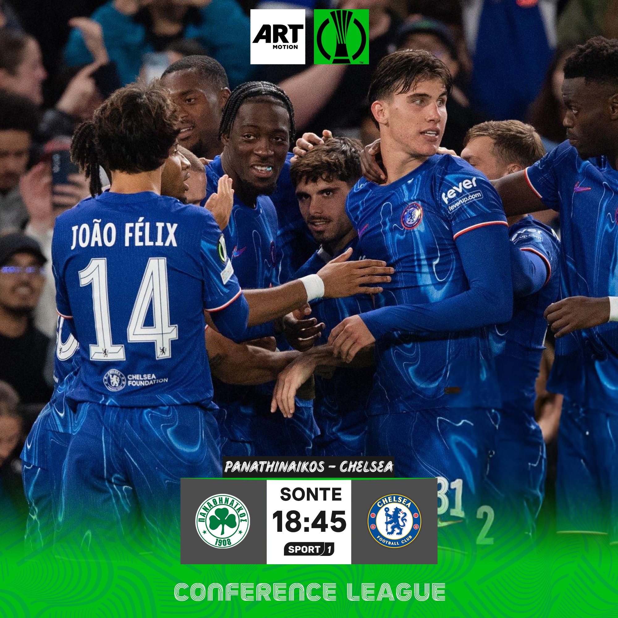 Chelsea përballet në Athinë me Panathinaikosin