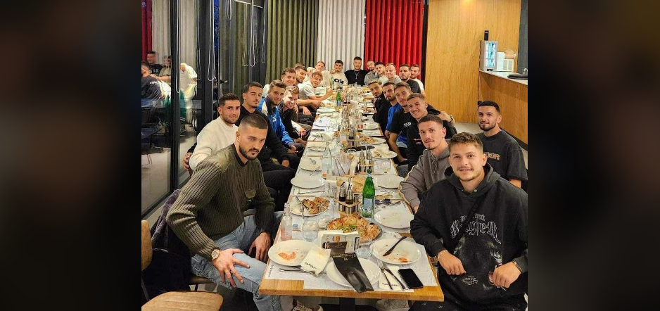 “Dardanët” darkojnë së bashku përpara ndeshjeve të tetorit