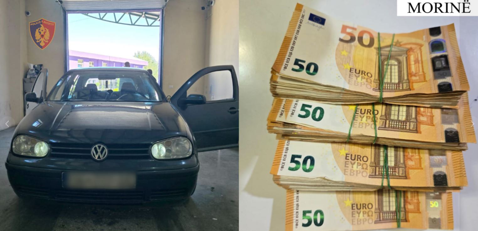 Kosovari ndalohet në Shqipëri, tentoi t'i fusë 18 mijë euro të padeklaruara
