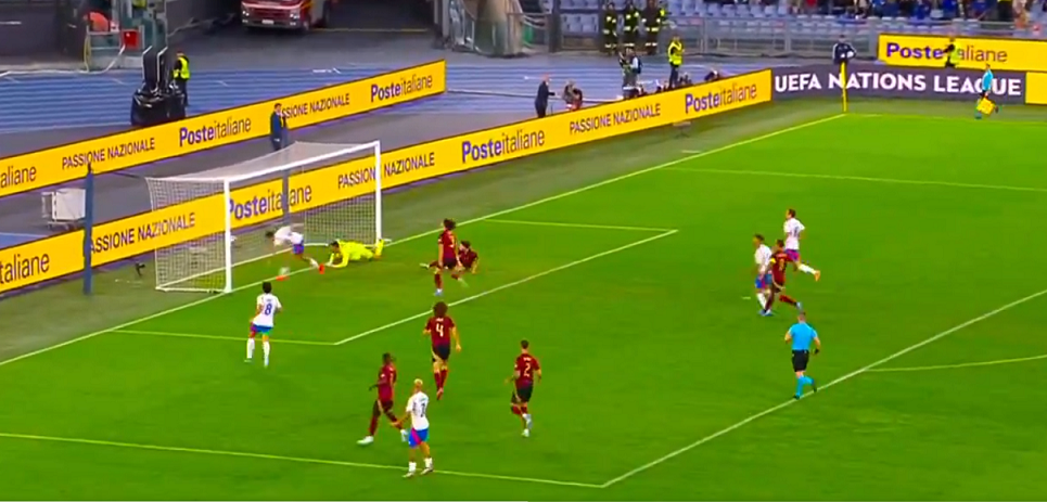 Një minutë, një gol – Italia në epërsi ndaj Belgjikës