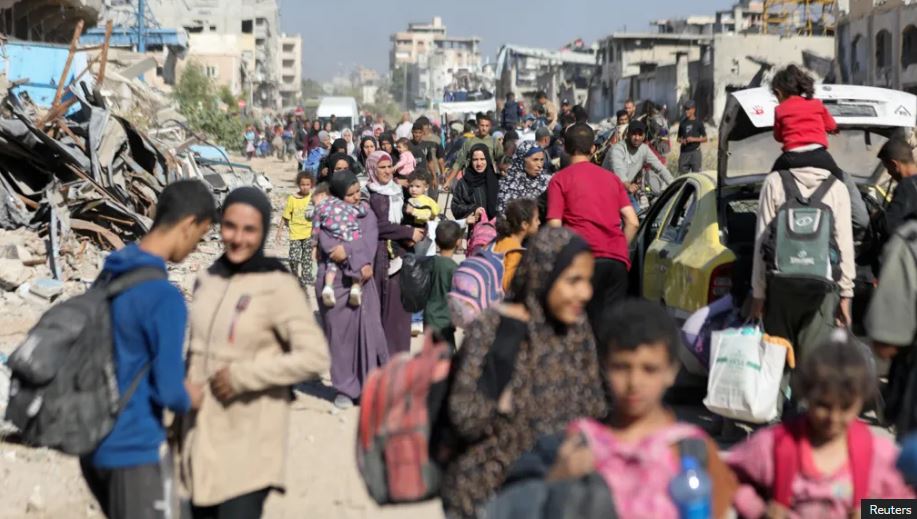 "Nga paniku lanë fëmijët pas": Palestinezët që ikin nga Jabalia thonë se trupat janë lënë të shtrirë në rrugë