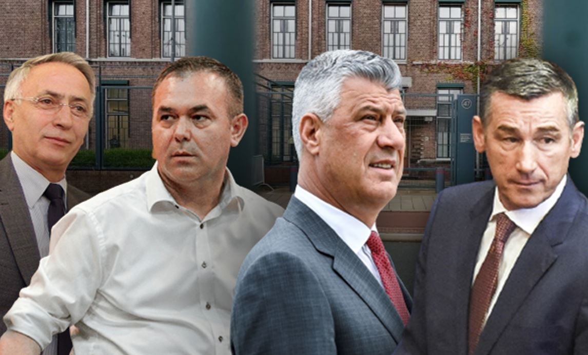"Thaçi dhe të tjerët" në Hagë.