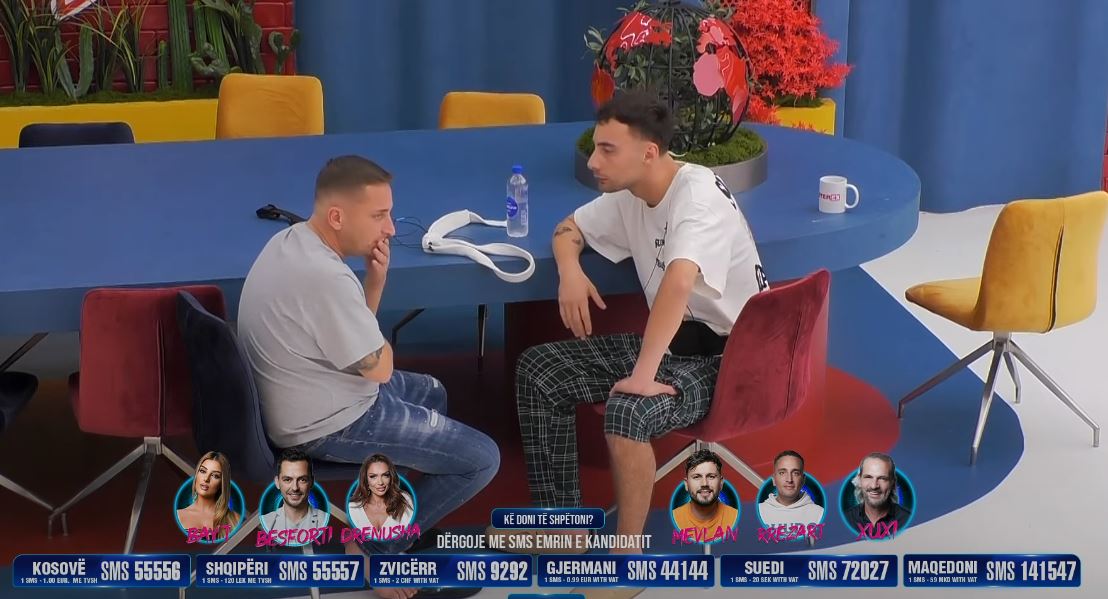 Rezi dhe Arioni diskutojnë për atë që ndodhi gjatë natës (VIDEO)