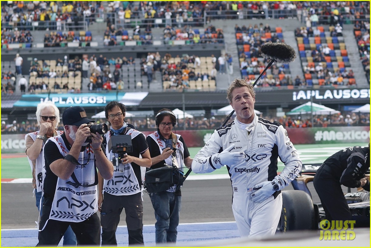 Brad Pitt xhiron film të ri për Formula 1 në Meksikë