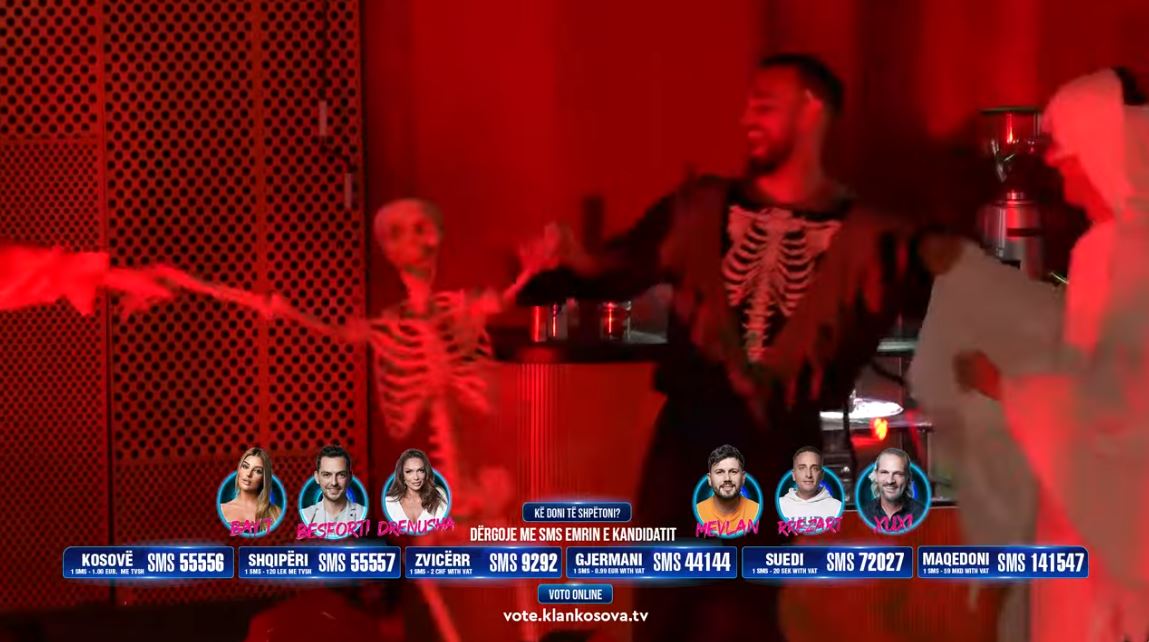 Arioni dhe Kevini kërcejnë valle me "skeletin" (VIDEO)