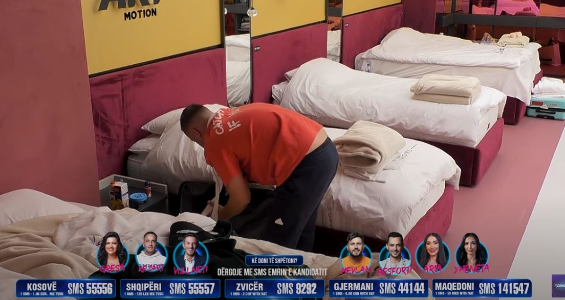 I acaruar nga Gresa, Rezarti mendon largimin - bën gati valixhen (VIDEO)