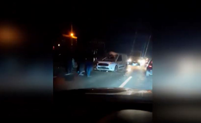 Pamje të reja nga aksidenti i mbrëmshëm në rrugën Lipjan - Shtime