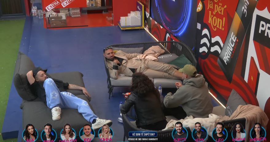 Rovena, Leo, Kevin dhe Gjesti diskutojnë për situatën e Dianës