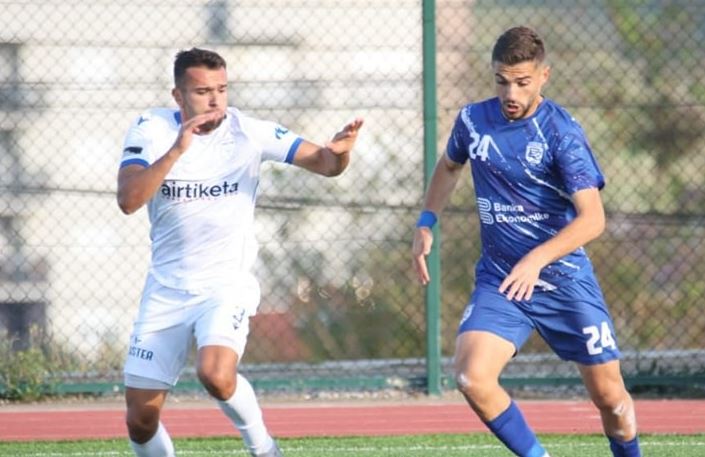 Drita me epërsi pas pjesës së parë ndaj Suharekës