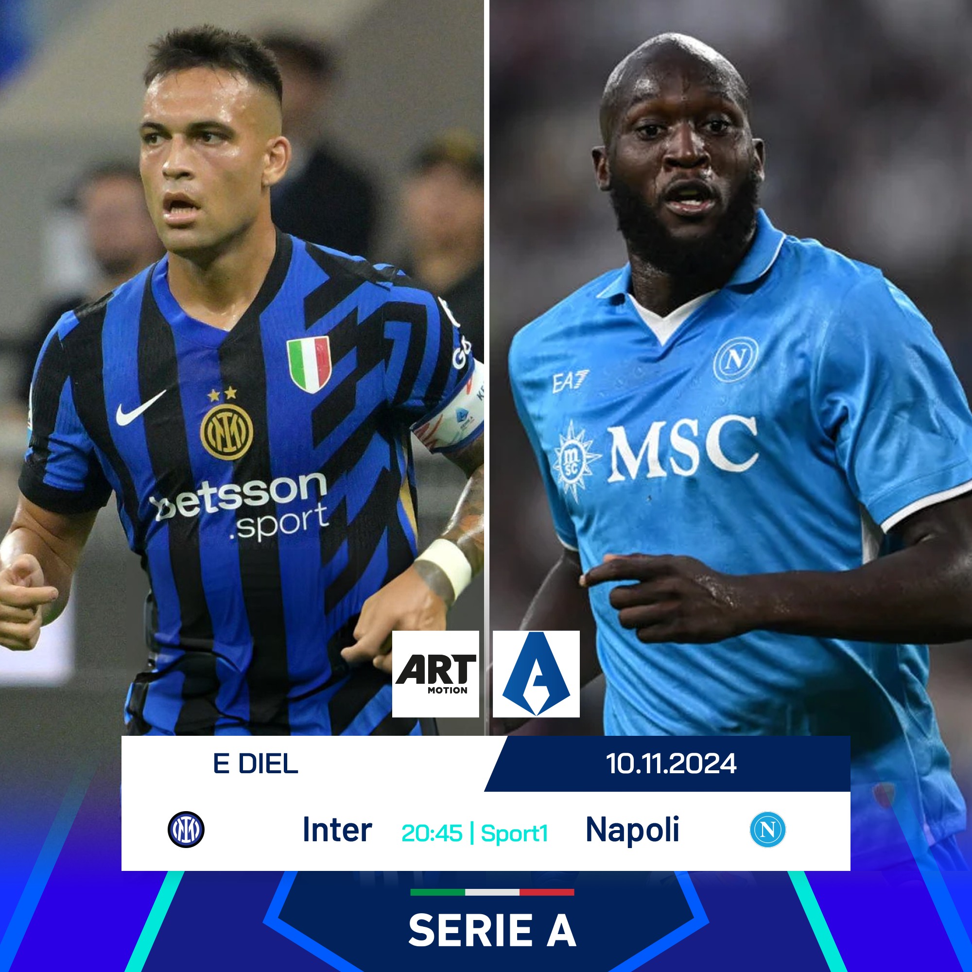 Beteja për vendin e parë në Serie A, direkt në Art Motion