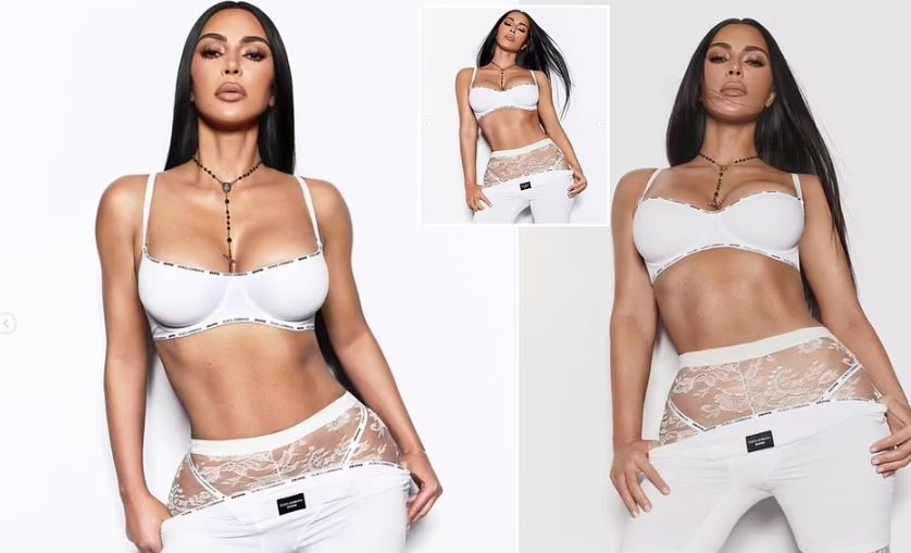 Kim Kardashian joshëse në të bardha