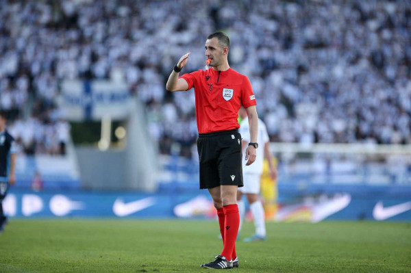 Historike: Për herë të parë pesë gjyqtarë nga Kosova ndajnë drejtësi në një ndeshje "Playoff-i" të UEFA-s