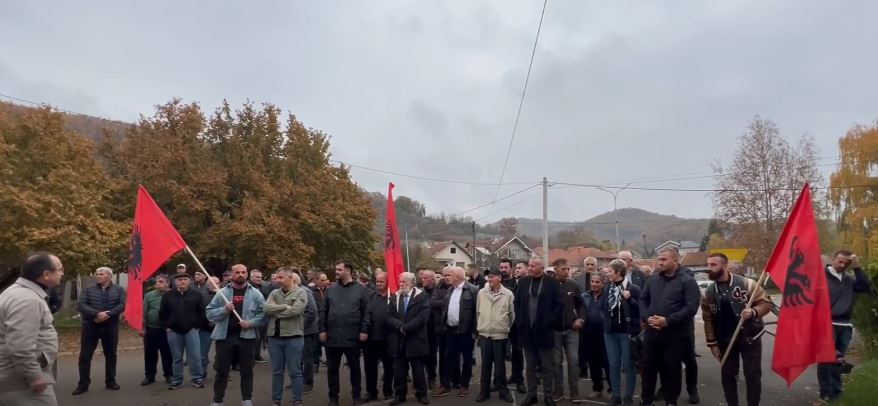 Medvegjë, protesta: Shqiptarët kërkojnë kthimin e adresave