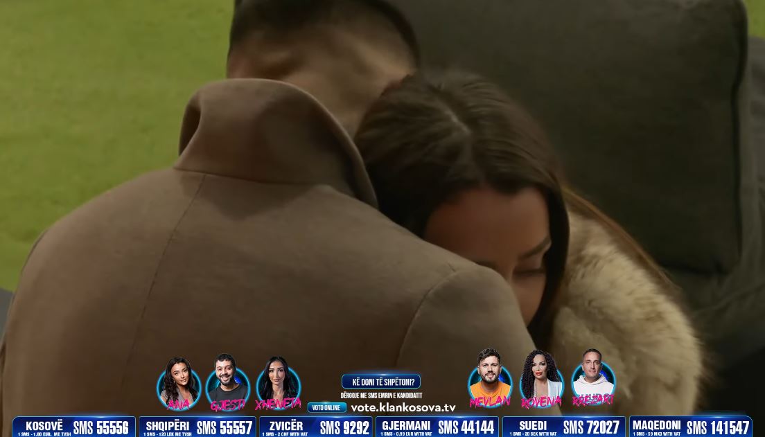 "Me vjen keq", Ana shpërthen në lot dhe përqafon Kevinin (VIDEO)