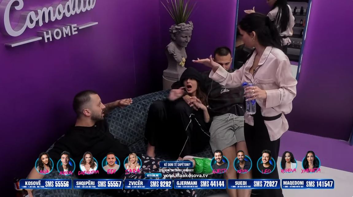 “Pse shkove tek krevati i Drilonit?”, Gjesti përplaset me Xhenetën (VIDEO)