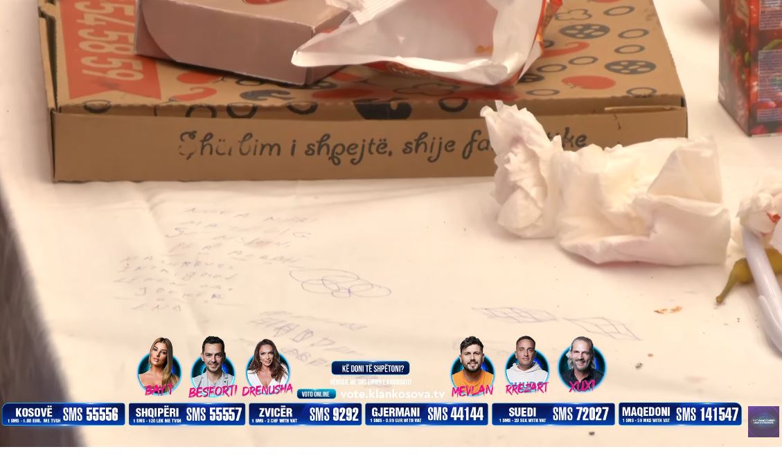 "Mashtrues, intrigant"- Rezi sërish ka një mesazh të shkruar për Besfortin (VIDEO)