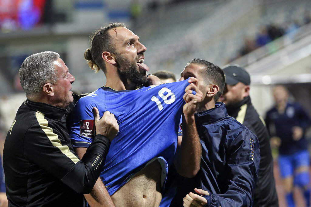 Kosovo Greece WCup 2022 Soccer