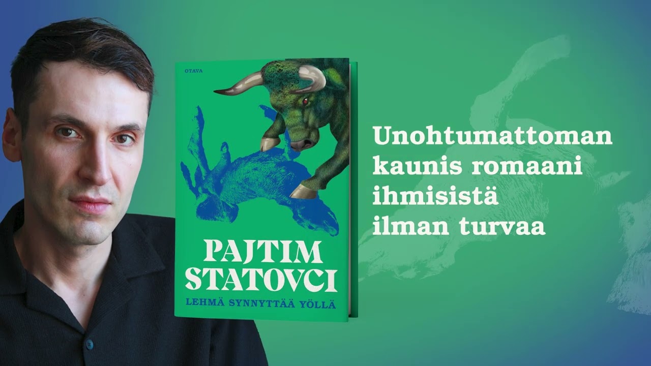 Shkrimtari Pajtim Statovci merr Çmimin prestigjioz  Finlandia  në Stokholm për romanin  Lopa pjell natën 