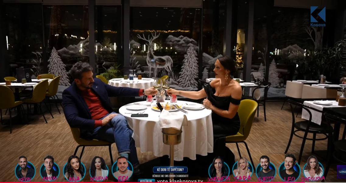 Atilla dhe Drenusha ‘ulin shpatat’ për hirë të fëmijëve, darkojnë për të biseduar rreth një zgjidhje për ta (VIDEO)