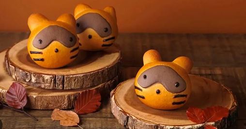 Bukë Tanuki, forma e ëmbël që po pushton japonezët