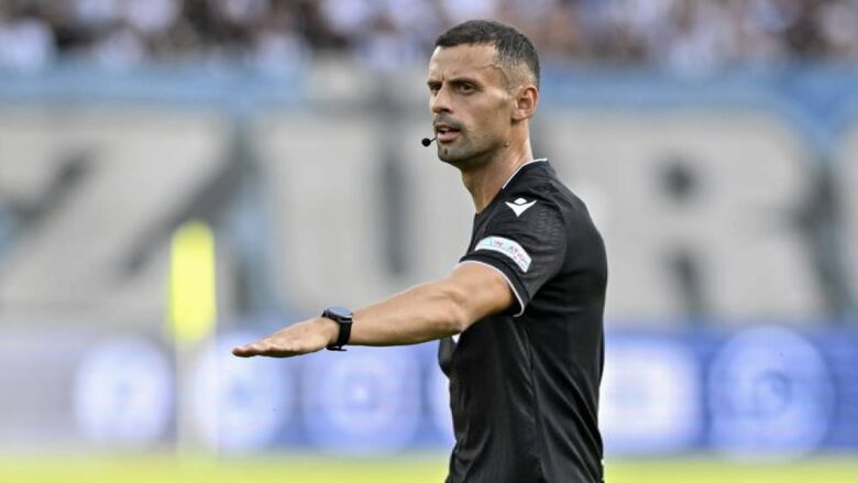 UEFA e cakton Visar Kastratin gjyqtar kryesor në ndeshjen e Conference League
