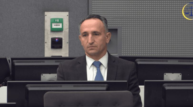 Ish-shefi i Agjencisë Kosovare të Inteligjencës, Bashkim Smakaj, në Hagë.